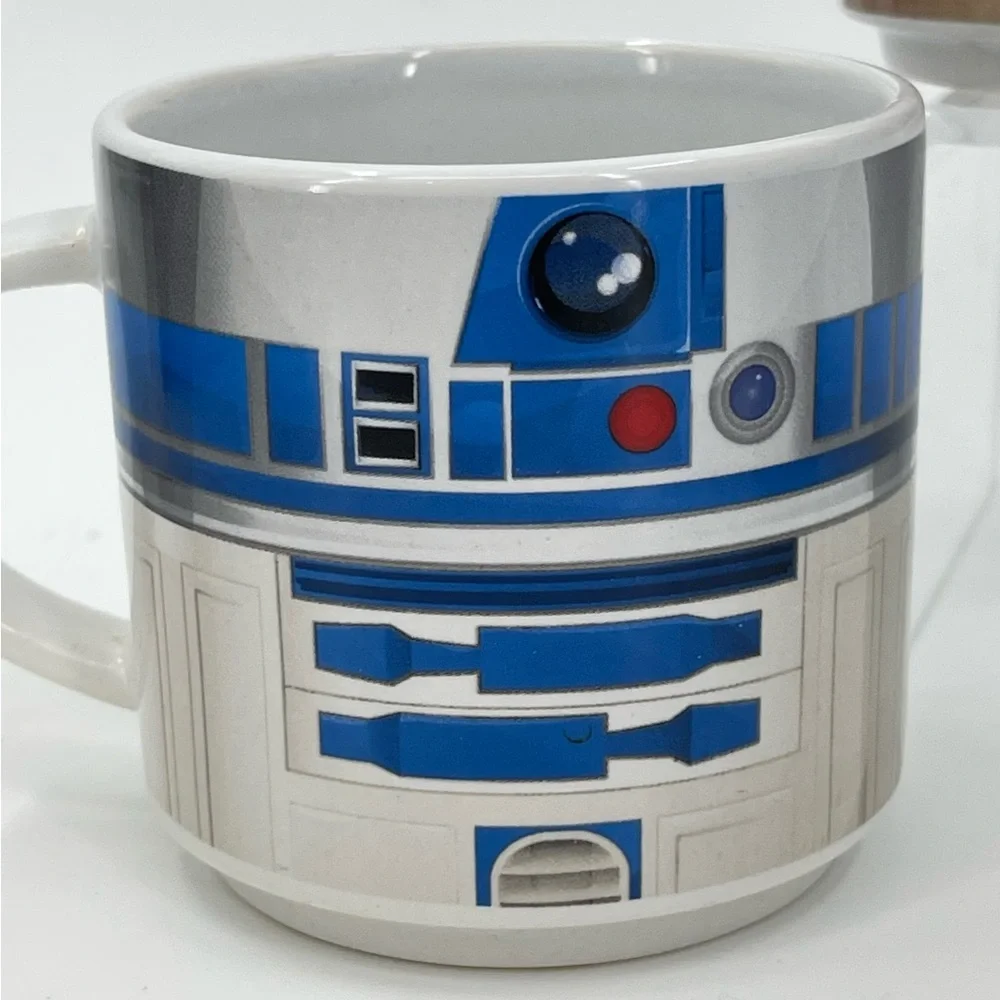 Star Wars Vandor‎ Ceramic Mugs Chewbacca, R2-D2, Yoda & Darth Vader Set of 4